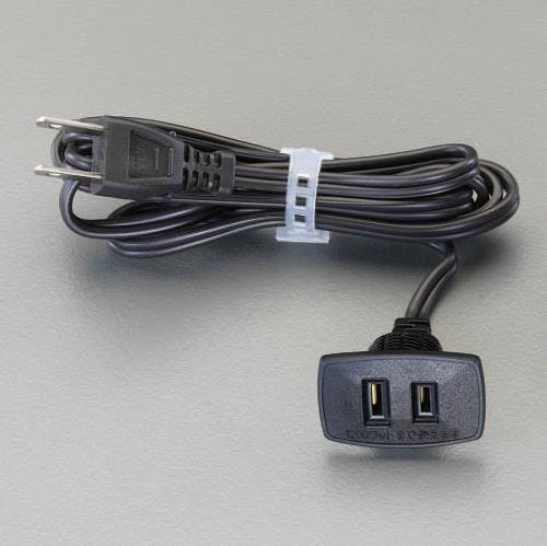 コンセント(埋め込み/茶) AC125V/15Ax1.5m EA815HN-1BA 4550061013304【別送品】