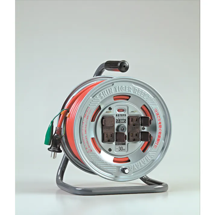 ハタヤリミテッド(HATAYA) コードリール(アース付) AC125V/15A/30m EA815BS-30 4550061050217【別送品】