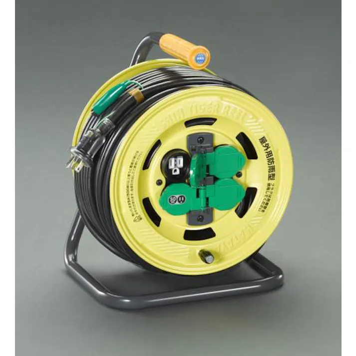 ハタヤリミテッド(HATAYA) コードリール(防雨・漏電遮断器付) AC125V/15A/50m EA815BT-50 4550061050231【別送品】