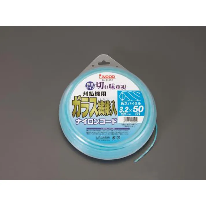 アイウッド 3.2mmx50m ナイロンカッター用コード(スパイラル) EA898R-66 4550061062203(CDC)【別送品】