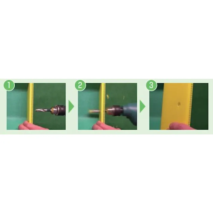 ドリルビット(1/4”六角軸/プラスチック用) 10x80mm EA824DZ-10 4550061091906【別送品】