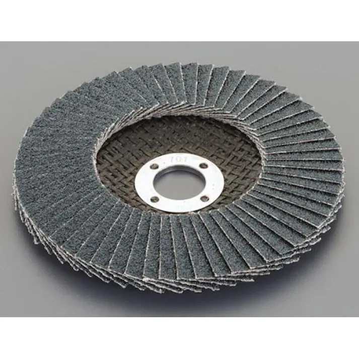 ESCO # 80/100mm ジルコフラップディスク EA809A-116A 4550061115671(CDC)【別送品】