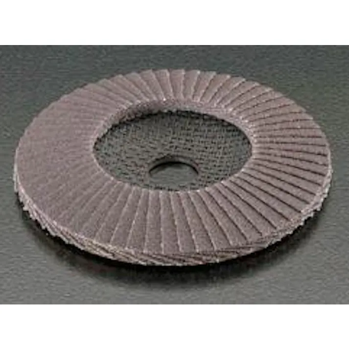 ESCO #120/100mm ジルコフラップディスク EA809AA-107A 4550061120873(CDC)【別送品】