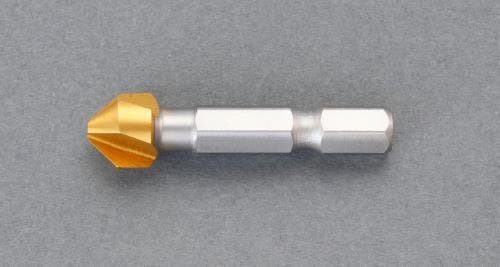 カウンターシンク(1/4”六角軸/HSS・TiNコート) 10.4mm EA827JB-10 4550061165959【別送品】