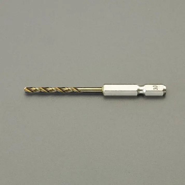 ESCO 2.3mm ドリルビット(1/4"六角軸/Co-HSS) EA824DJ-2.3 4550061191484(CDC)【別送品】