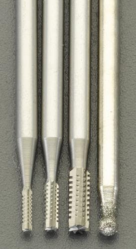 ダイヤモンドビット＆ハイスドリルセット(2.35mm軸) 4本組 EA819WM-42 4550061198568【別送品】