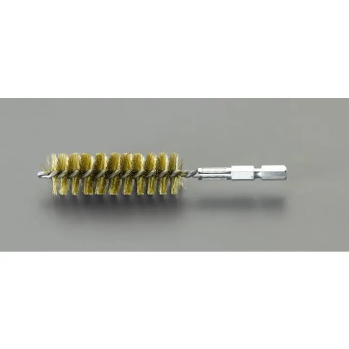 ESCO 16mm 六角軸付チューブラシ(真鍮) EA819BL-323 4550061202548(CDC)【別送品】