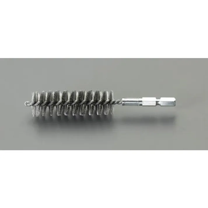 ESCO 10mm 六角軸付チューブラシ(ステンレス) EA819BL-311 4550061203491(CDC)【別送品】