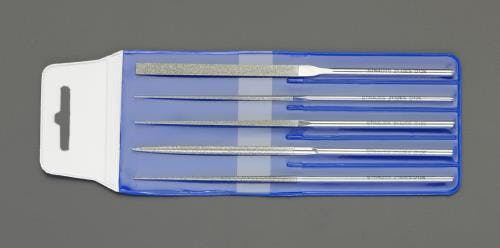 ダイヤモンドやすり(精密・5種・5本組) 140mm EA826VB-2 4550061206874【別送品】