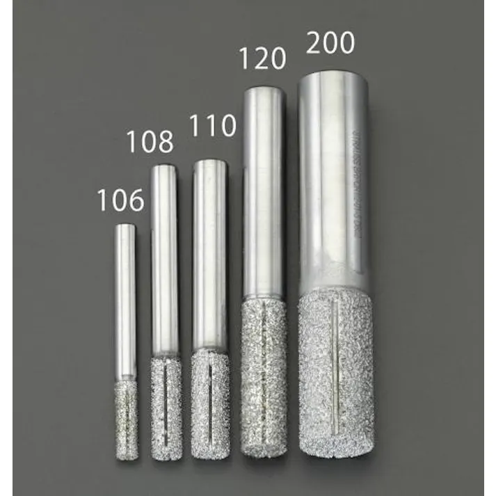 ESCO 6mm ダイヤモンドルーター(複合材用/円筒) EA827ES-106 4550061207673(CDC)【別送品】