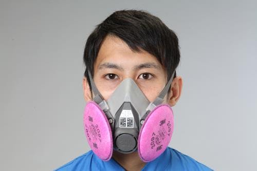 3M 防塵マスク(L) [RL3] EA800NF-8 4550061211458【別送品】