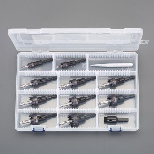 ホールソーセット(六角軸/Co-HSS) 12-30mm EA824HT-0 4550061271995【別送品】