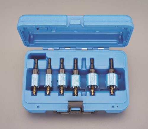 神王工業(jinnoh) ホールソーセット(六角軸/電気工事用) 21-33mm/6本組 神王工業(jinnoh) ホールソーセット(六角軸/電気工事用) 21-33mm/6本組