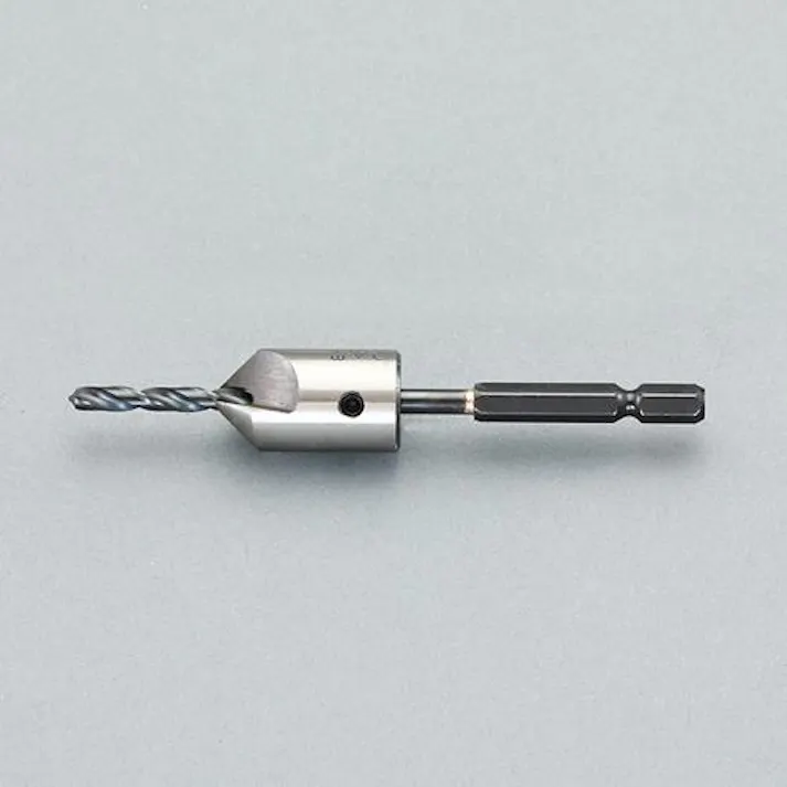 ESCO 12.0x3.5mm 鉄工用皿錐(六角軸) EA824DY-23.5 4550061493120(CDC)【別送品】
