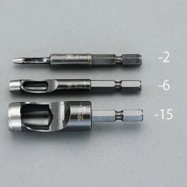 ESCO 3mm 六角軸サークルポンチ EA824DT-3 4550061504512(CDC)【別送品】