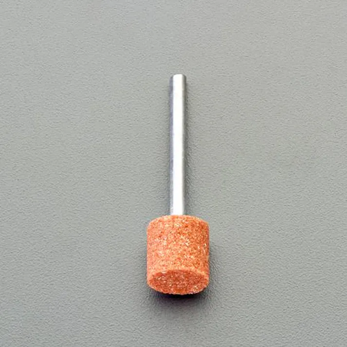 ESCO # 60・10x10mm/3mm軸 軸付砥石(WA) EA819GA-104 4550061522288(CDC)【別送品】