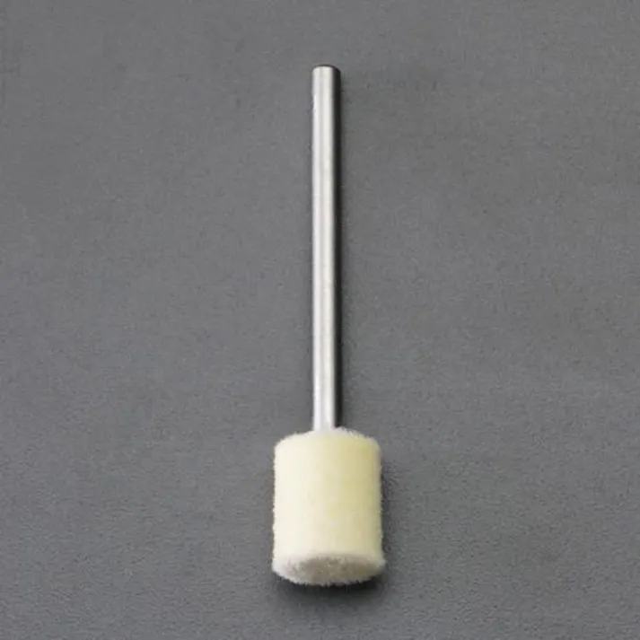ESCO 12x15mm/3mm軸 軸付フェルトバフ EA819GB-204 4550061562529(CDC)【別送品】