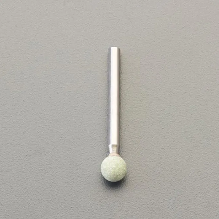 ESCO # 80・ 6x 6mm/3mm軸 軸付砥石(セラミック) EA819GA-158 4550061564417(CDC)【別送品】