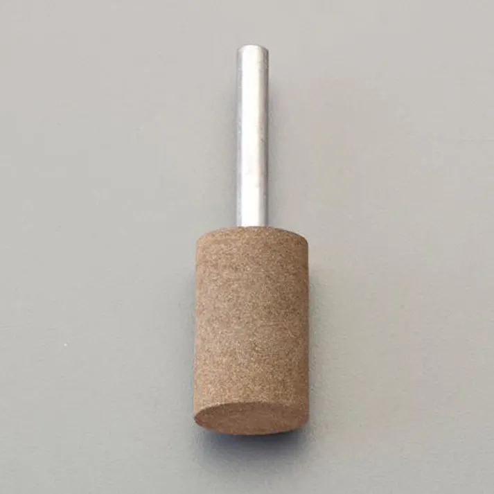 ESCO #100・40x20mm/6mm軸 軸付ゴム砥石(ハード) EA819GB-110 4550061566886(CDC)【別送品】