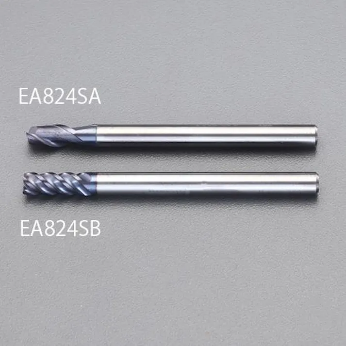 ESCO 5.0x50mm エンドミル(AITicrN coat/超硬・4枚刃 EA824SB-5.0 4550061566930(CDC)【別送品】