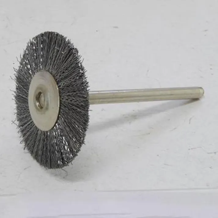 ESCO 22mm/3.0mm軸 軸付ブラシ(平型・ナイロン製) EA819BN-331 4550061570678(CDC)【別送品】