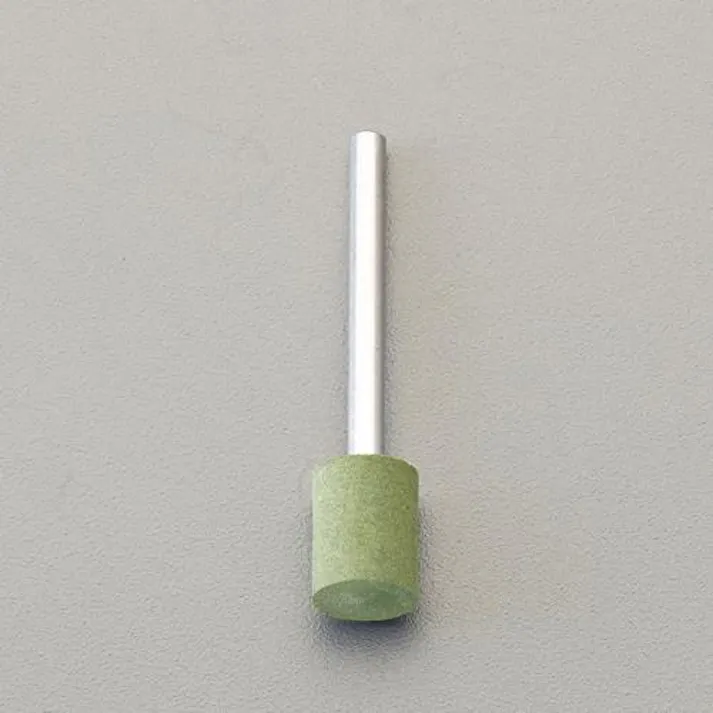 ESCO #280・10x10mm/3mm軸 軸付ゴム砥石(ソフト) EA819GB-75 4550061595381(CDC)【別送品】
