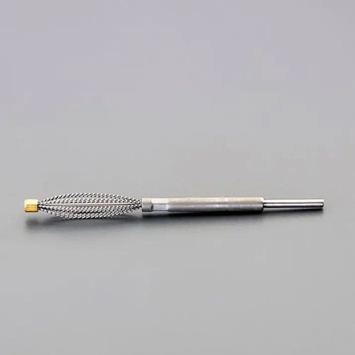 ESCO 4x100mm/3mm軸 軸付ワイヤーブラシ(楕円型) EA819BK-104 4550061596838(CDC)【別送品】