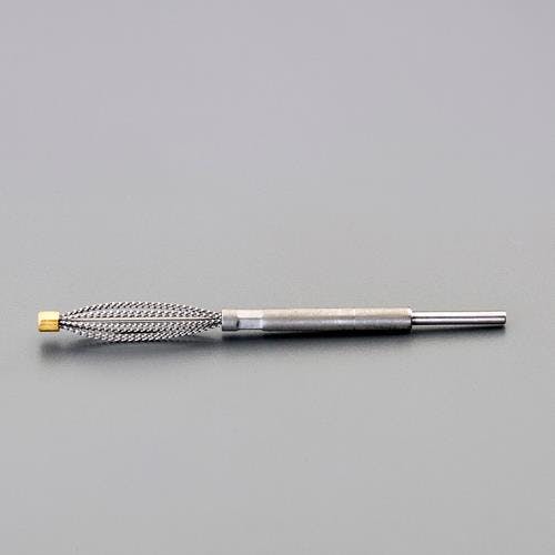 軸付ワイヤーブラシ(楕円型) 8x100mm/3mm軸 EA819BK-108 4550061597743【別送品】
