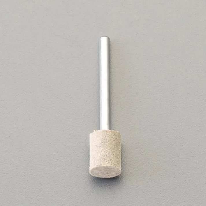 ESCO # 80・13x13mm/3mm軸 軸付ゴム砥石(ソフト) EA819GB-46 4550061599006(CDC)【別送品】