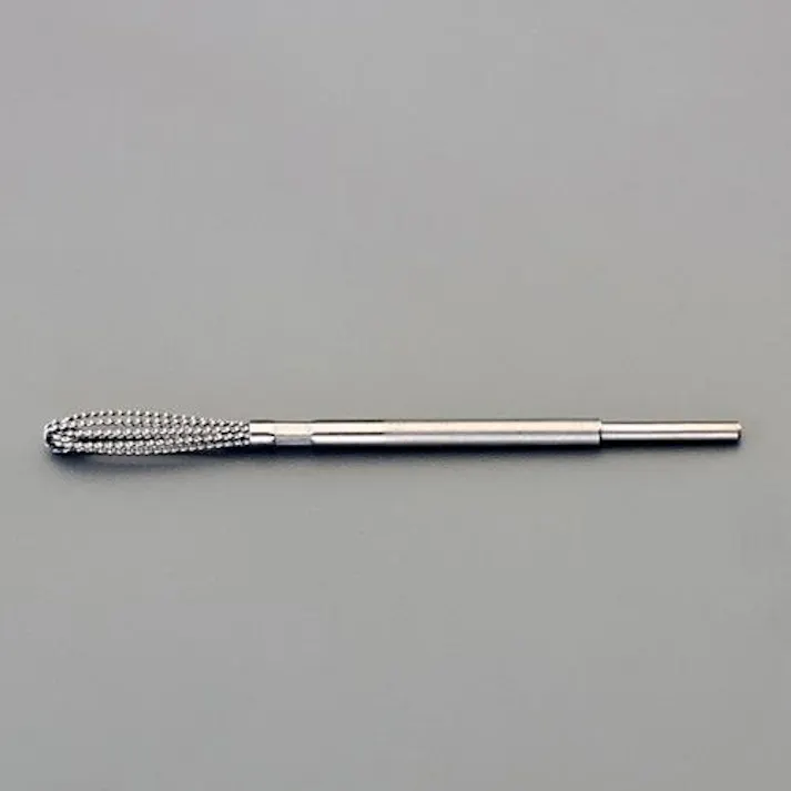 ESCO 5x100mm/3mm軸 軸付ワイヤーブラシ(リング型) EA819BK-305 4550061599815(CDC)【別送品】