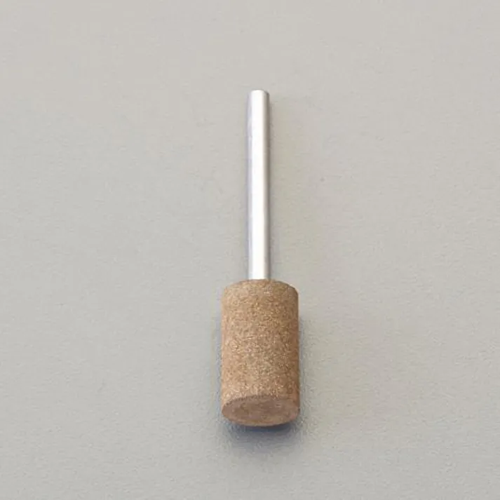 ESCO #100・10x16mm/3mm軸 軸付ゴム砥石(ハード) EA819GB-18 4550061599884(CDC)【別送品】