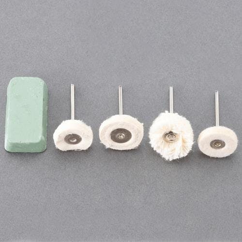 軸付きフェルトバフ(2.35mm軸) 4本組 EA819WM-123 4550061680162【別送品】