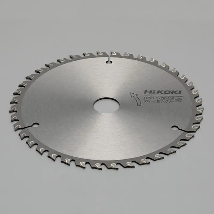 HIKOKI φ147x1.1x20mm/40T 超硬チップソー EA851CJ-38 4550061704349(CDC)【別送品】