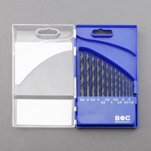 ESCO エスコ 1.0- 6.0mm/ 51本組 ストレートドリル(HSS) EA824FK-151 エスコ 1.0ー 6.0mm⁄ 51本組 ストレートドリル(HSS) EA824FK-151 1