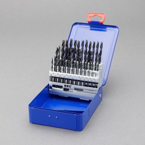 ストレートドリル(HSS) 1.0-5.9mm/50本組 EA824FJ-150 4550061713273【別送品】