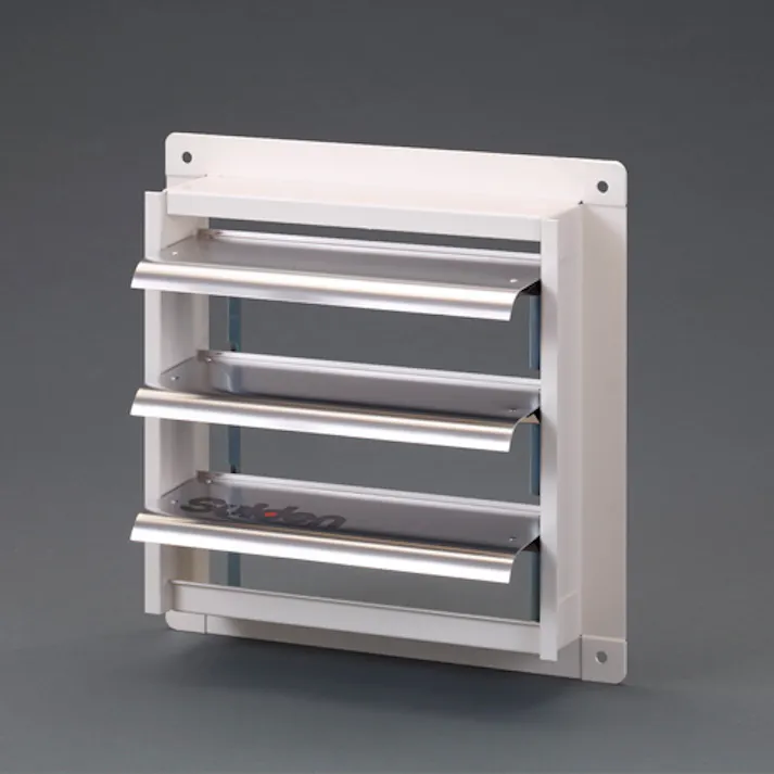 スイデン(Suiden) 工業用換気扇用シャッター(風圧型) φ40cm EA897EA-40 4550061760192【別送品】