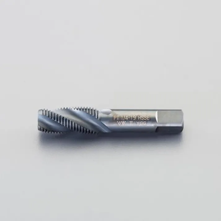 ESCO 3/8"x19 スパイラルパイプタップ(PT/SKH) EA829P-23 4550061788110(CDC)【別送品】