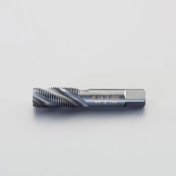 ESCO 3/8"x19 スパイラルパイプタップ(PF/SKH) EA829PA-23 4550061789155(CDC)【別送品】