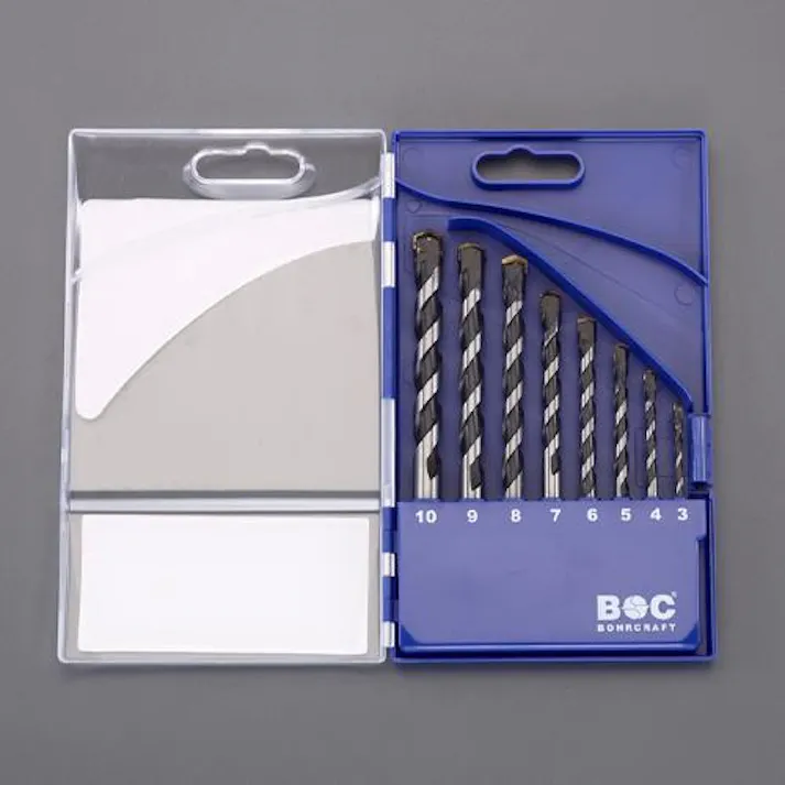 コンクリート用振動ドリル 3.0-10.0mm/8本組 EA811BB-108 4550061853290【別送品】