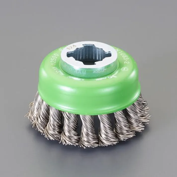 ボッシュ 75mm/X-LOCK ワイヤーブラシ(カップ型/ステンレス製/ツイスト EA809YX-52 4550061929773(CDC)【別送品】