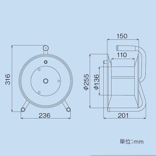 ハタヤリミテッド(HATAYA) AC125V/15A/30m コードリール(温度センサー付) EA815BA-30  4550061938997【別送品】