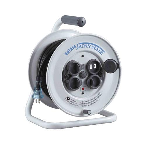 ハタヤリミテッド(HATAYA) コードリール(防雨型) AC125V/15A/20m EA815BE-41 4550061939000【別送品】