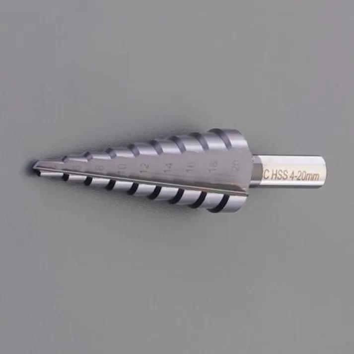 ESCO 4-30mm ステップドリル(TiALN-HSS) EA825SB-43 4550061943953(CDC)【別送品】