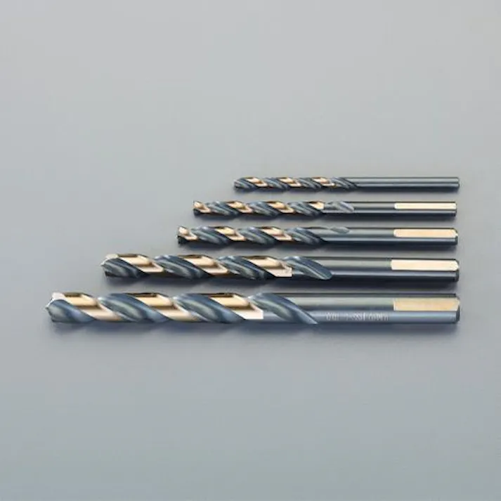 ESCO 4.0-10.0mm/ 5本組 ストレートドリル(HSS) EA824FT-105 4550061950876(CDC)【別送品】