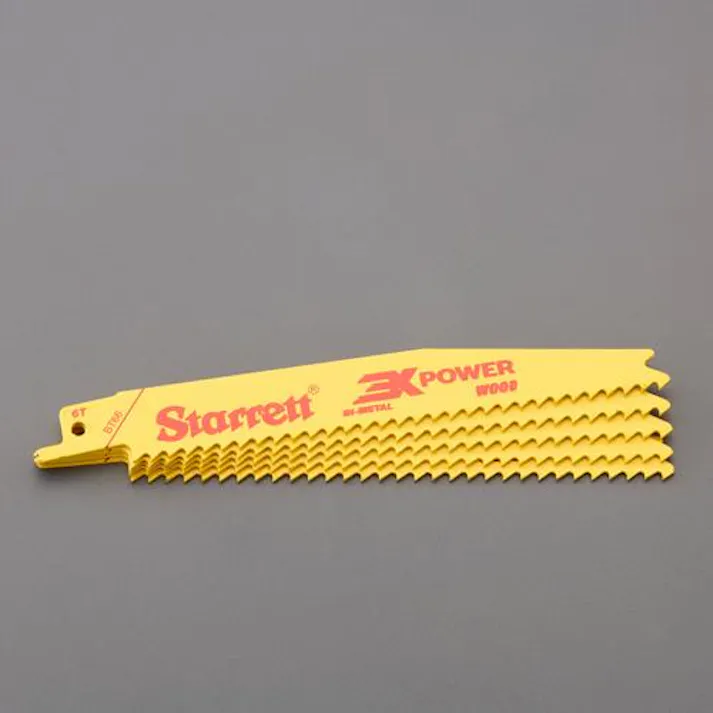 ESCO 152mmx 3T レシプロソーブレード(木工用/5枚) EA857SC-12 4550061952115(CDC)【別送品】