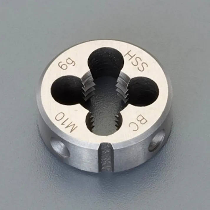 丸ダイス(並目/HSS) M5x0.8/25mm EA829JG-5 4550061961049【別送品】