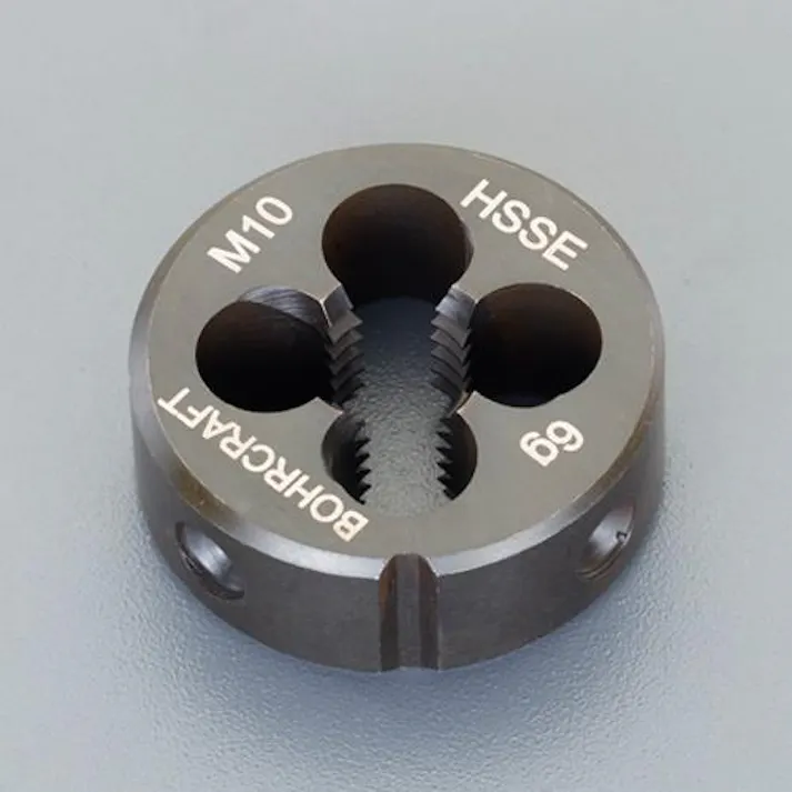 ESCO M16x 2.0/ 45mm 丸ダイス(並目/Co-HSS) EA829JJ-16 4550061961650(CDC)【別送品】