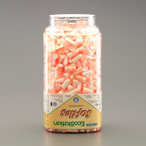 耳栓(500組/オートディスペンサー用) EA800VH-51 4550061989968【別送品】