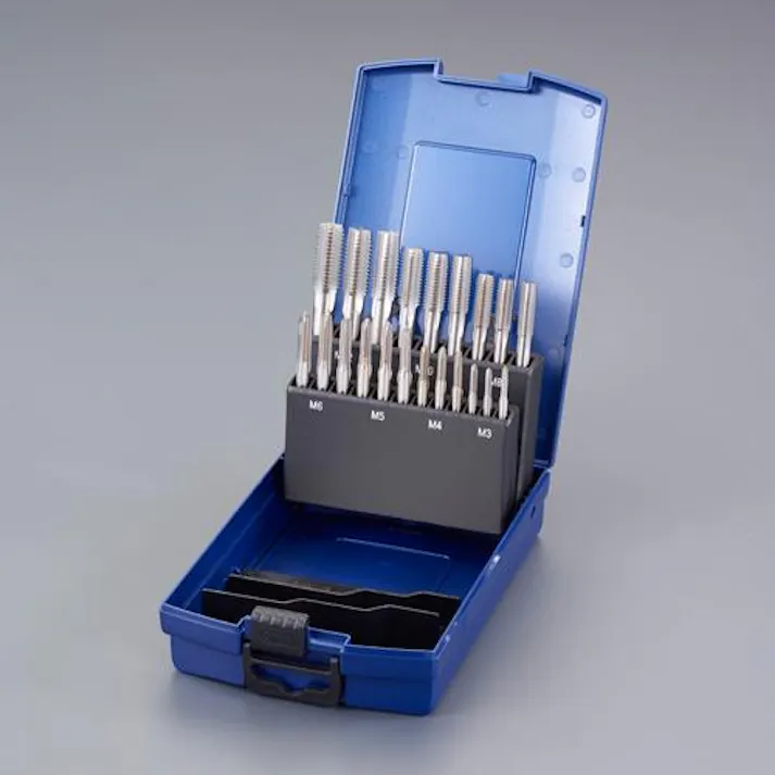 ESCO M3-M12/21本組 タップセット(HSS/ISO) EA829J 4550061998045(CDC)【別送品】
