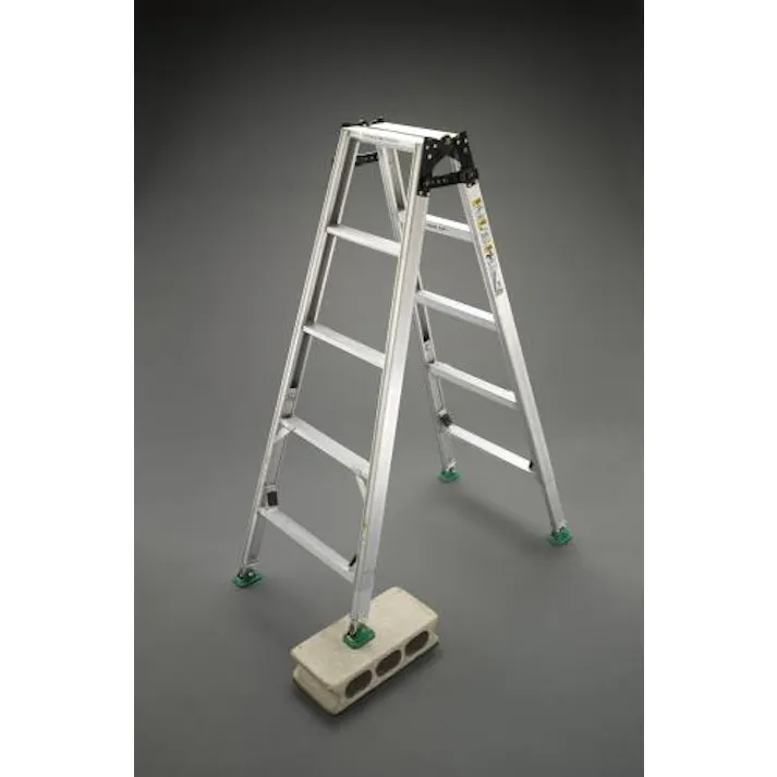 はしご兼用脚立(調整脚) 1.28-1.73m EA903F-120 4518340092181【別送品】